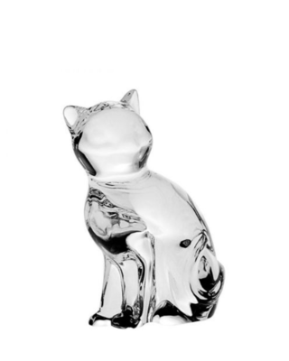 Bohemia Crystal Figurka kočka 90mm - 2