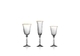 Bohemia Crystal wine glass Angela optic Gold line 250ml (set of 6pcs) - 3/4