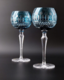 Bohemia Crystal Hand Cut wine glasses Tomy azure 190 ml (set of 6) - 3/3