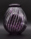 Bohemia Crystal Zita hand cut urn 230 mm purple - 3/3