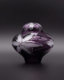Bohemia Crystal Hand Cut urn Linda 115 mm purple - 3/3