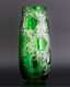 Bohemia Crystal Geschliffene Vase Frost 205 mm Grün - 3/3