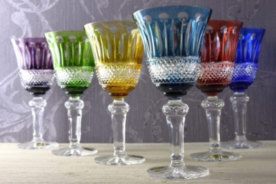Bohemia Crystal Hand Cut wine glasses Tomy 240ml (set of 6) - 4