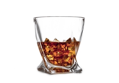 Bohemia Crystal Sklenice na whisky Quadro 340ml (set po 6ks) - 5