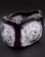 Bohemia Crystal Cut bowl Mill Flatness 205 mm purple - 6/6