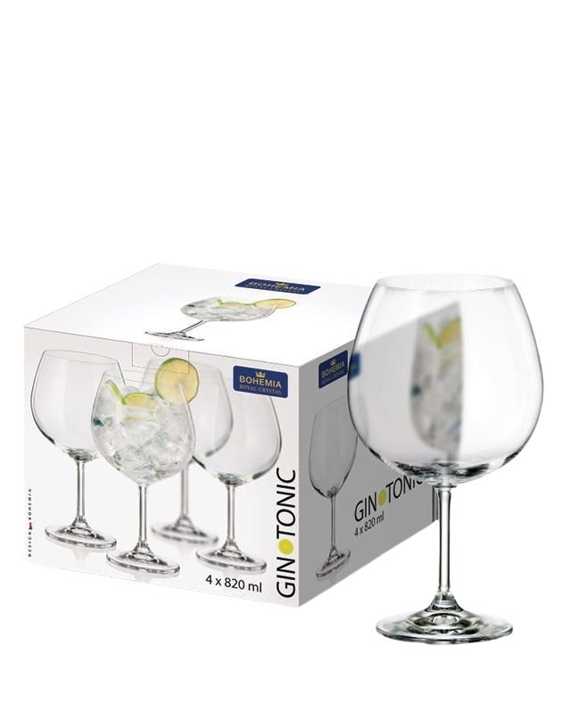 Bohemia Crystal Spectrum Mixed Drink Glasses 820 ml (Set of 4)